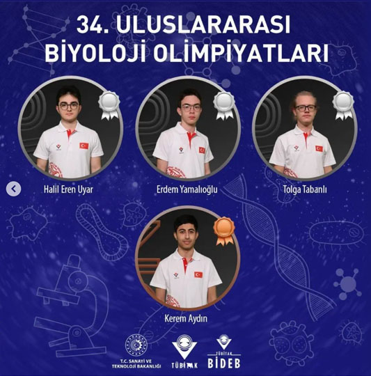 TÜBİTAK ödül töreni
